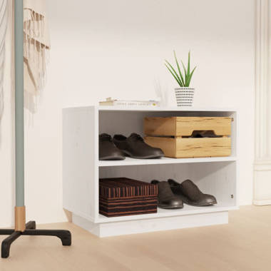 Small white shoe online storage